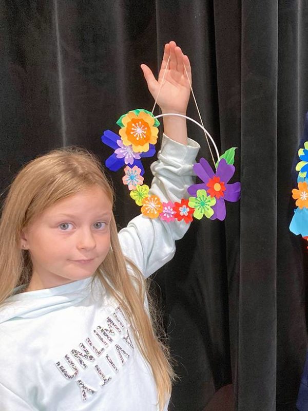 Atelier couronne florale en origami – Image 35