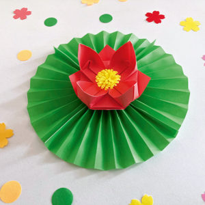 Atelier nénuphar en origami