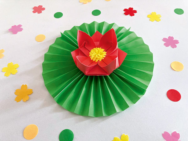 Atelier nénuphar en origami