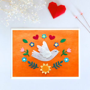 Carte animal totem • La colombe 4