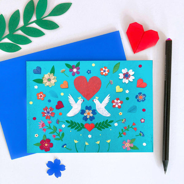 Carte animal totem • La colombe 2