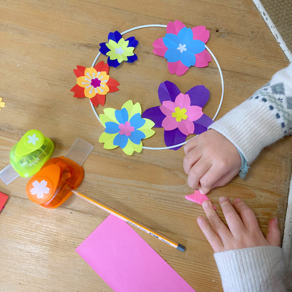 Atelier couronne florale en origami – Image 20