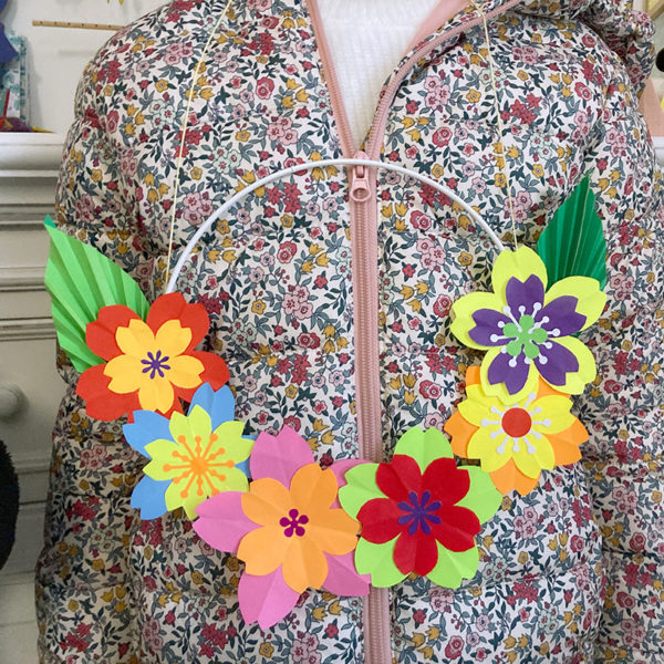 Atelier couronne florale en origami – Image 38