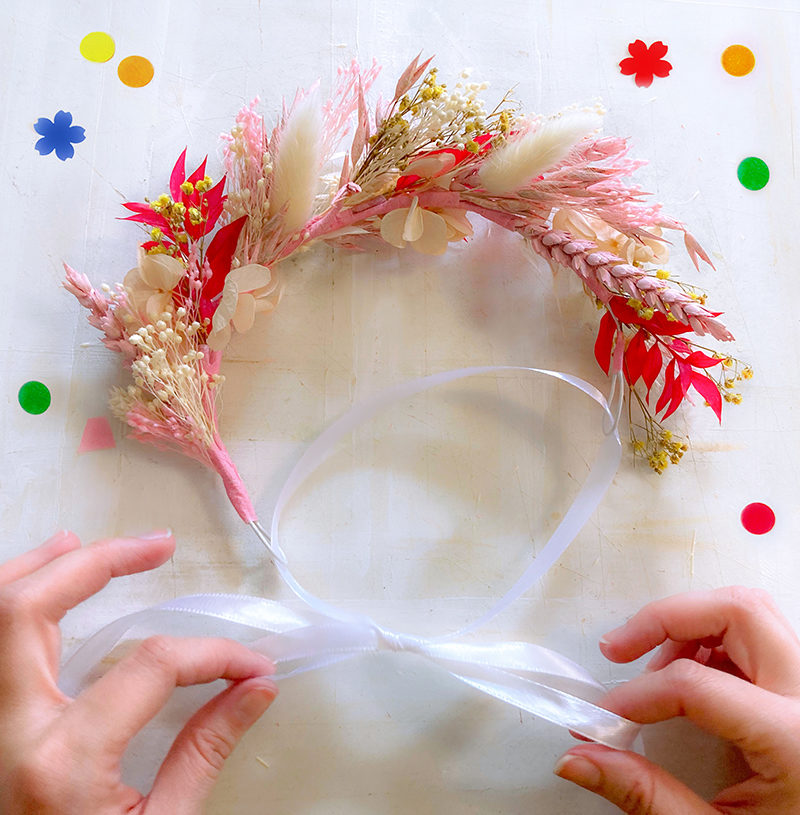 Atelier EVJF couronnes de fleurs !