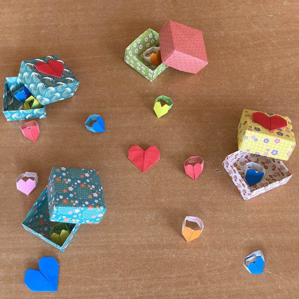Atelier bague coeur origami – Image 8