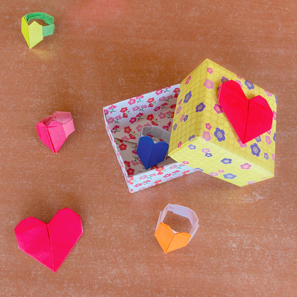 Atelier bague coeur origami – Image 7