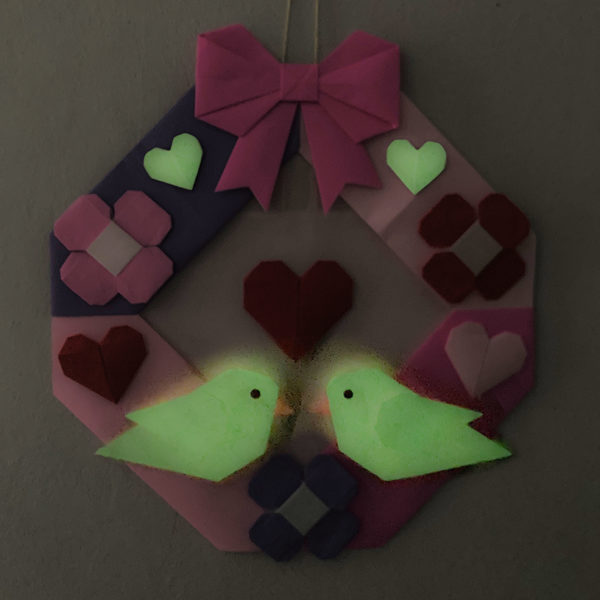 Couronne veilleuse en origami – Image 2