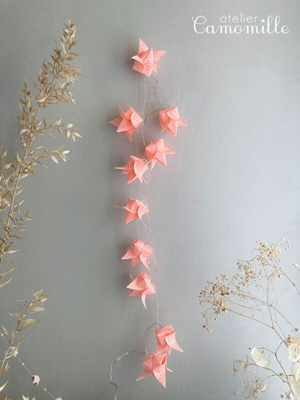 Guirlande lumineuse boutons de lotus n°23