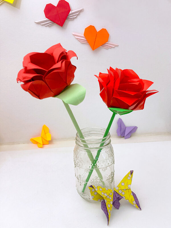 Atelier roses origami – Image 2