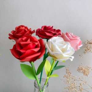 Atelier rose kirigami