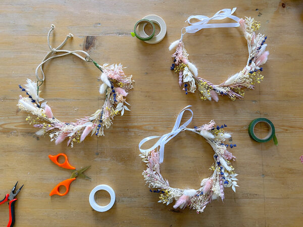 Atelier couronne fleurs séchées – Image 17