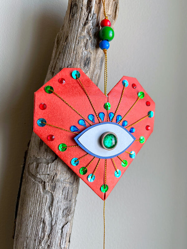 Atelier grigri origami coeur sacré – Image 2
