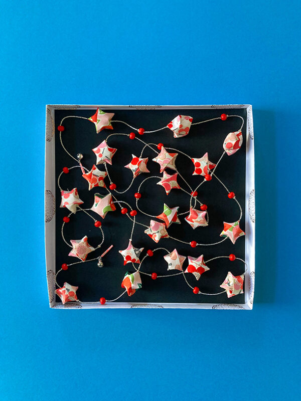 Guirlande mini étoiles origami n°4 – Image 3