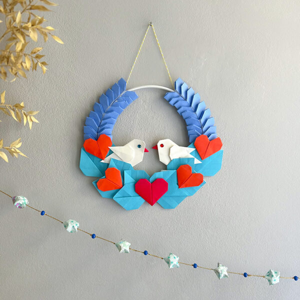 Atelier couronne oiseaux origami – Image 6
