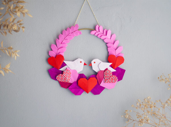 Atelier couronne oiseaux origami – Image 5