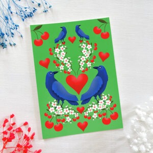 Carte animal totem • La corneille