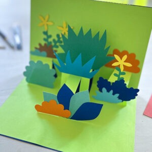 Atelier carte pop-up par déploiement