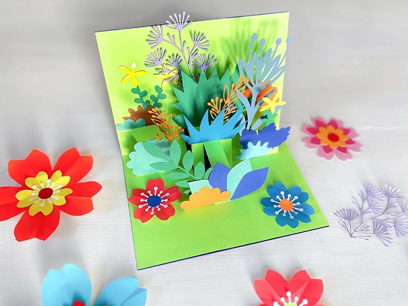 Atelier carte pop-up par déploiement