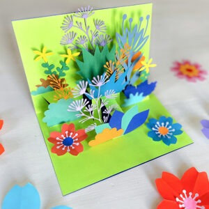Atelier carte pop-up par déploiement