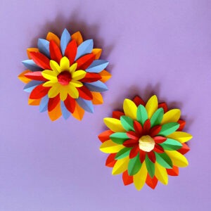 Atelier toupie fleur