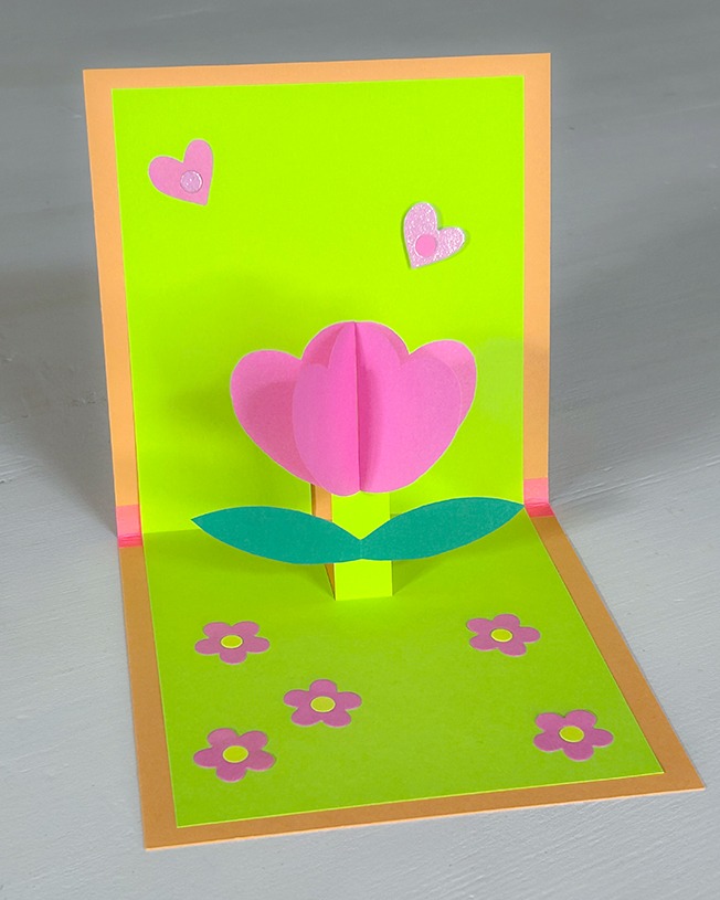 Atelier carte pop-up Kawaï